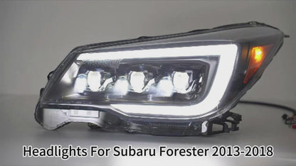 HCMOTION LED Headlights for Subaru Forester 2013-2018