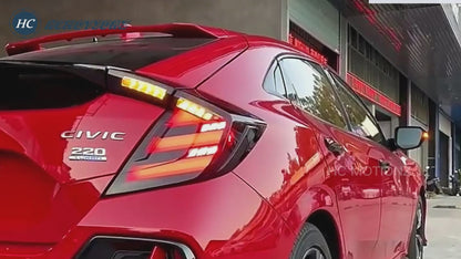 HCMOTIONZ RGB Tail light for Honda Civic Hatchback 2017-2020
