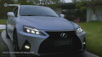 HCMOTION LED Head Light For Lexus IS250 IS350 C ISF 2006-2013