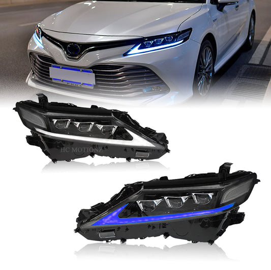 2018 2019 2020 2021 Sedan LED Head Lights For Toyota Camry - HCMOTION