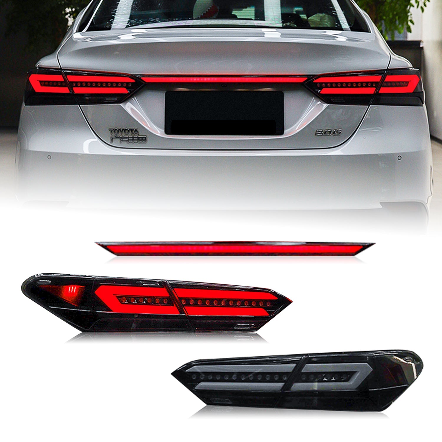 HCMOTION Taillights Fit/For Toyota Camry 2018-2022 - HCMOTION